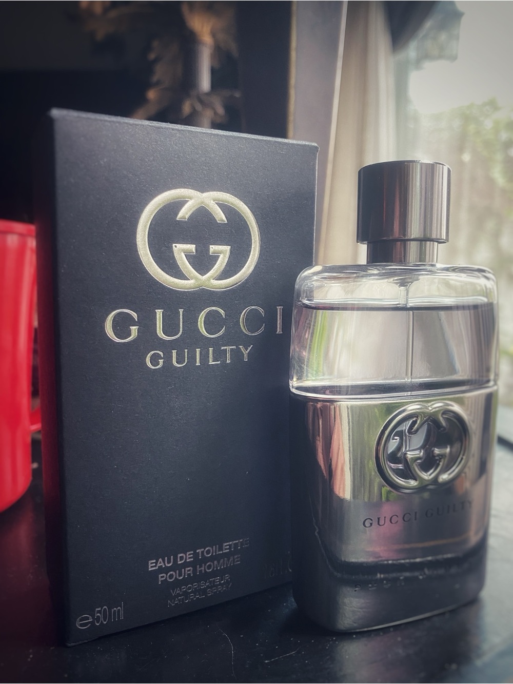 Gucci Guilty Men's Eau de Toilette - Black and Gold Box